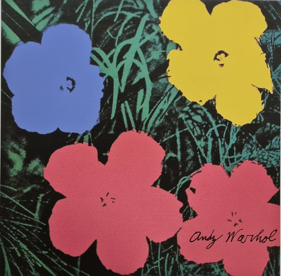 ANDY WARHOL * Flowers * lithograph * 50x50 cm * limited # 328/500 CMOA signed - Bild 2 von 4