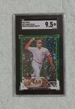 2023 Topps David Villar RC Green Foilboard Rookie #277 SP /499 ~ SGC 9.5 MT+