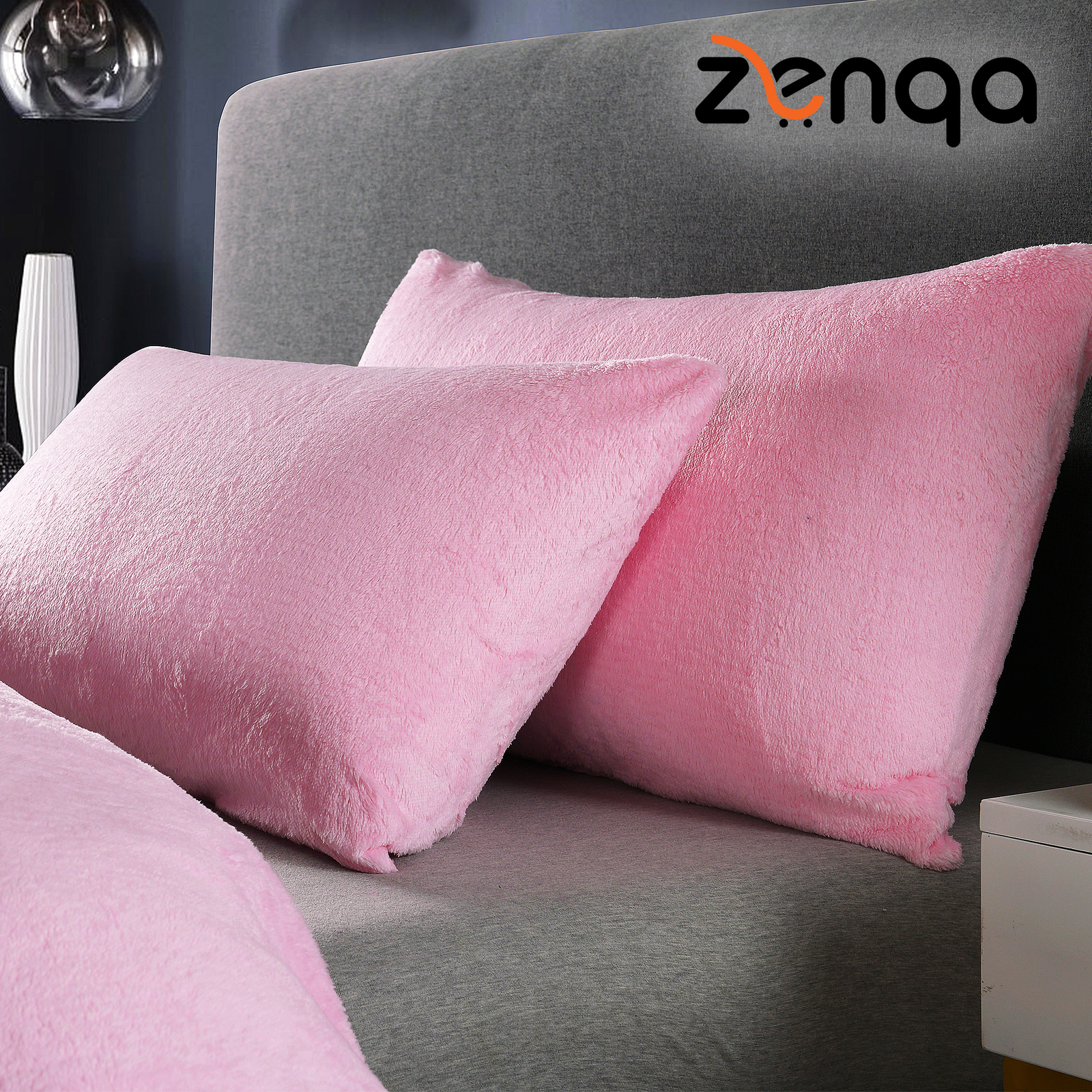 Teddy Fleece Duvet Cover Set Pillow Case Soft Sherpa Thermal Super King