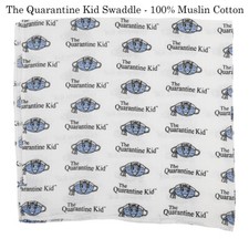 Baby Swaddle - 100 Muslin Cotton - The Quarantine Kid