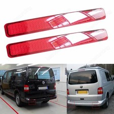 Catadioptre pare-chocs arrière pour VW TRANSPORTER T5 2003-2011 réflecteur Rouge