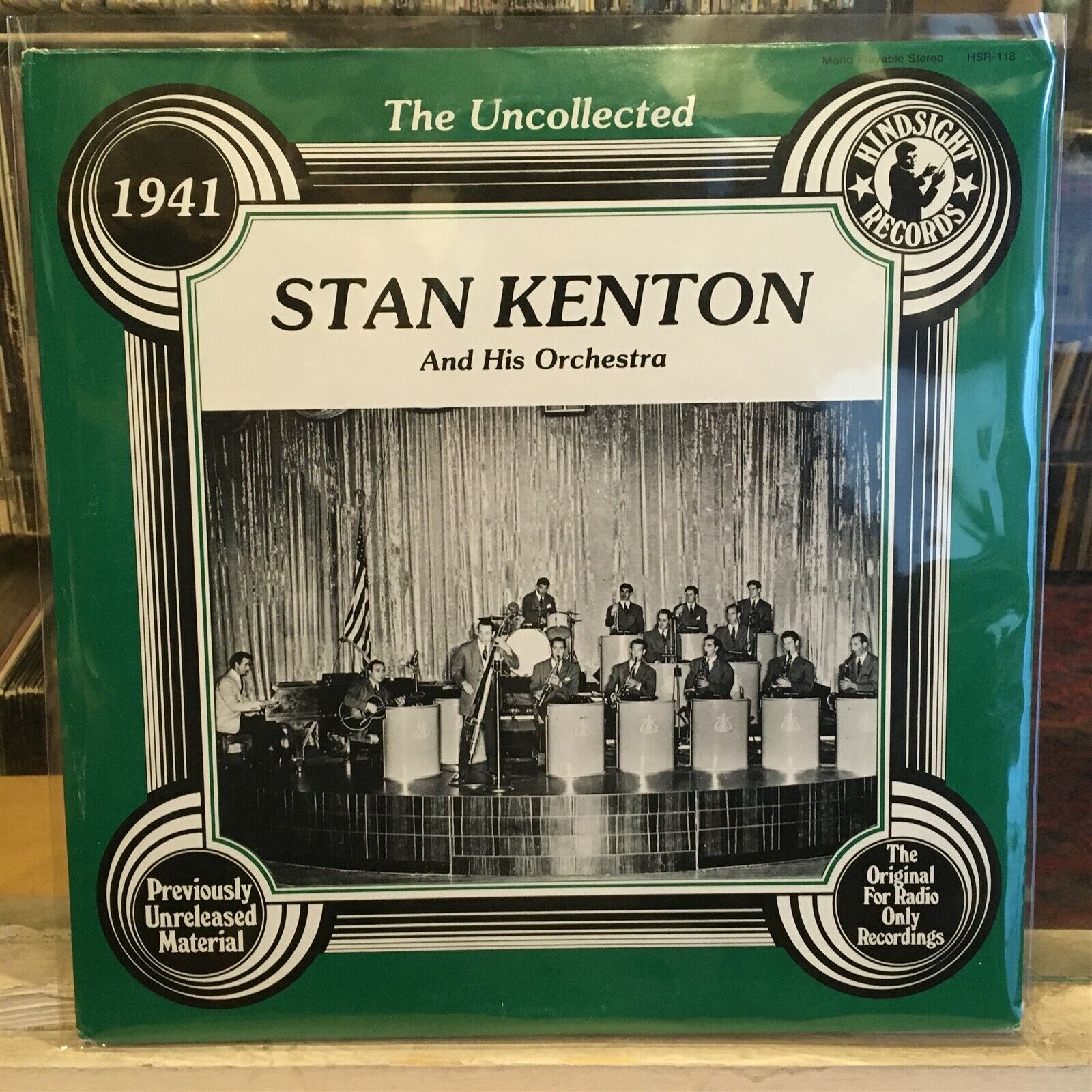 [SOUL/JAZZ]~EXC LP~STAN KENTON~The Uncollected Stan Kenton~1941~{1978~HINDSIGHT}