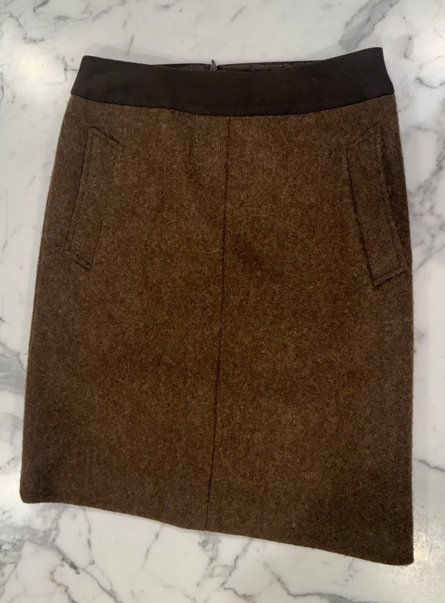 スカート DRIES VAN NOTEN 'Safya' skirt Brown 2420108409346 Dries Van Noten Safya Skirts Brown | Wanan Luxury
