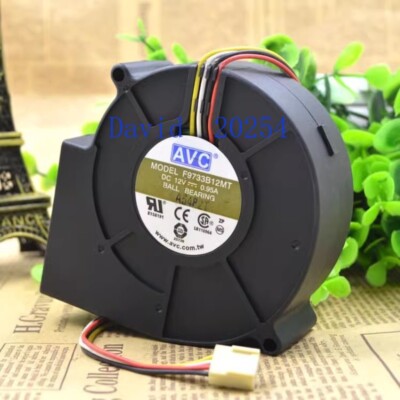 AVC 9733 9cm blower Turbofan 12V 0.95A to hole 100MM F9733B12MT