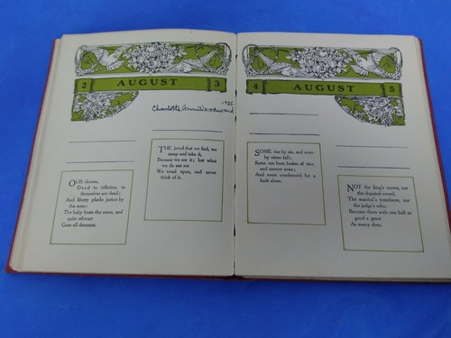 The Shakespeare Birthday Book Dodge Publishing New York 1906 - Used - Bild 9 von 11