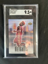 2003 U.D. City Heights Rookie Special LeBron James SGC 9.5 Cavaliers 🔥🏀🔥