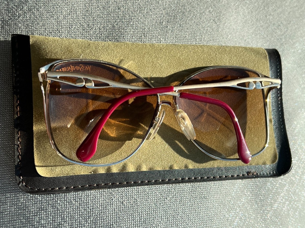 イヴサンローラン　金色　サングラス31-0004 YSL - Yves Saint Laurent Paris 31 Sunglasses Gold Frame - Bronze