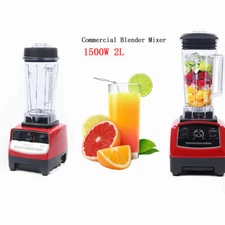 2HP 2L Professional Blender Commercial Blender Mixer Juicer Heavy Duty US