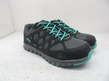 AGGRESSOR Women's Steel Toe Steel Plate Safety Work Shoes 1501 Gray/Black 6.5M