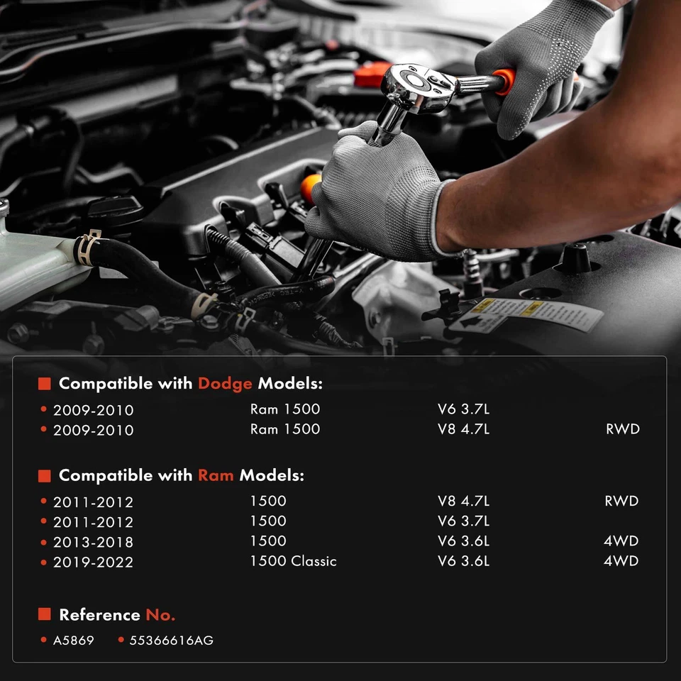 Крепление автоматической коробки передач для Dodge Ram 1500 2009-2010 Ram 1500 1500 Classic - Изображение 2 из 4