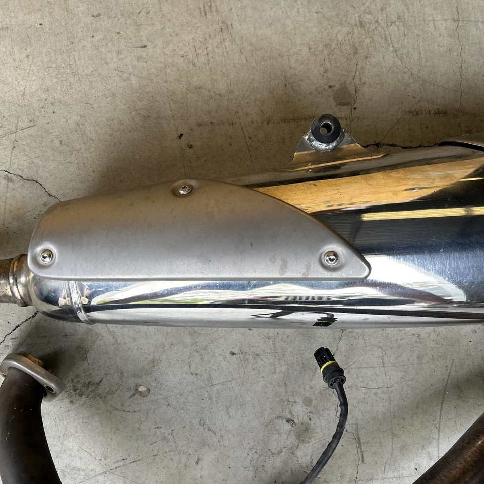 2001 - 2005 BMW F 650 CS F650CS Exhaust Pipe Muffler Silencer With Oxygen Sensor - Image 3 of 4