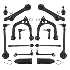 16x Front Control Arms Tie Rods for 2011-2019 Dodge Charger Challenger 300 RWD