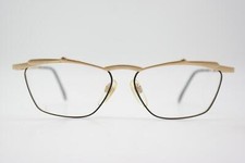 Vintage Glasses JOOP 329-610 Gold Black Square Eyeglass Frame