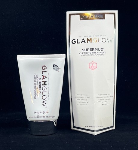 Glamglow Supermud Clearing Treatment Sizes Mini .5oz 1oz Full 1.7oz Mega 3.5oz - Picture 32 of 32