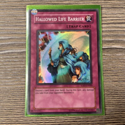 Yugioh! 1x Hallowed Life Barrier - SOD-EN060 - Super Rare