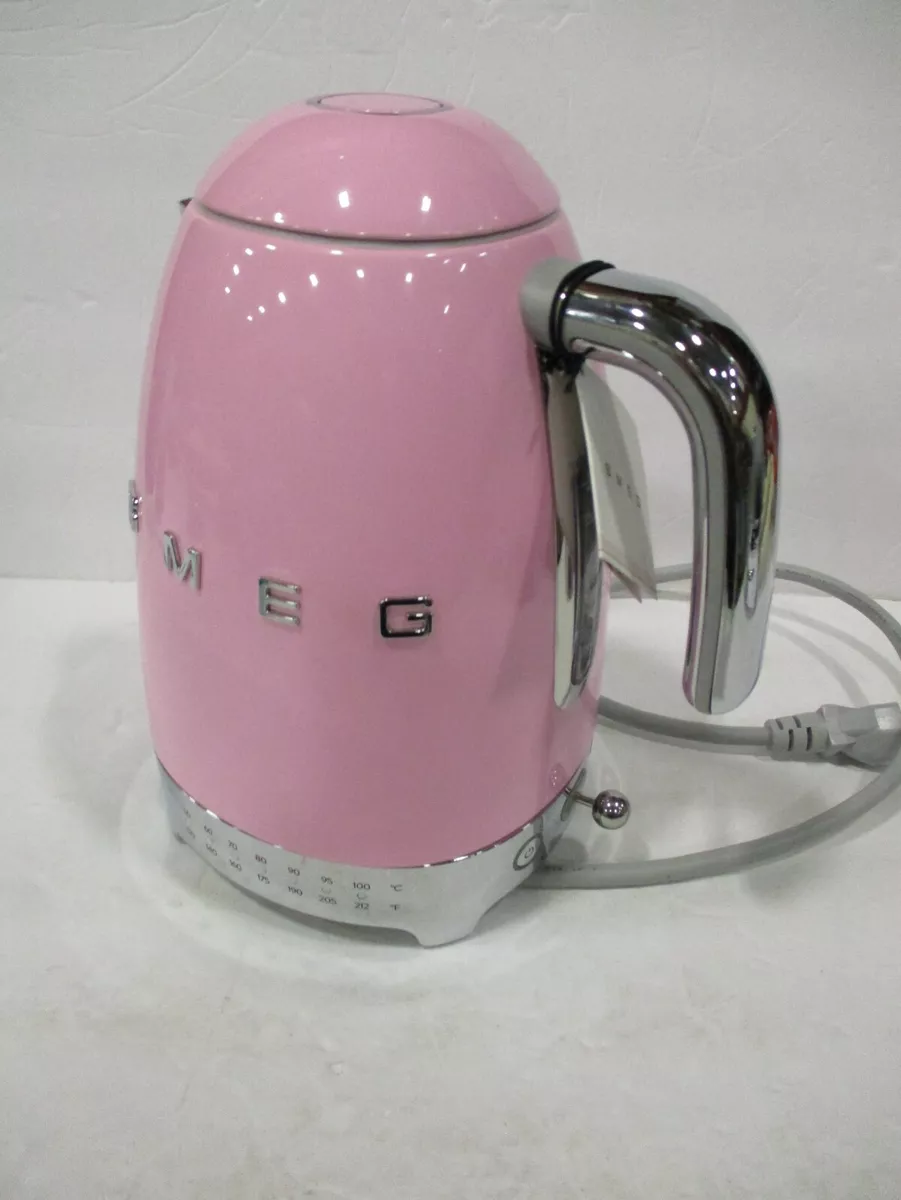 Smeg Retro Style Variable Temperature Kettle ,Pink