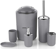 Design Moderno 6 Pezzi Set Di Accessori per Il Bagno Bottiglie per Lozione, Port