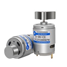 RF-385 Miniature DC Vibration Motor 12V/24V 4000RPM/8000RPM ForwardReversalMotor