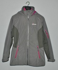 BERGHAUS Womens GORE-TEX Fleece Insulated Winter Hooded Jacket Size UK14 US10