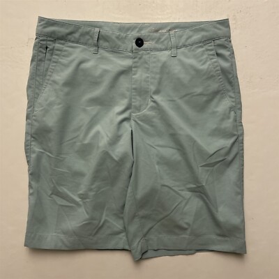 Tommy Bahama 32 x 10'' Teal Blue Casual Woven Flex Chino Shorts