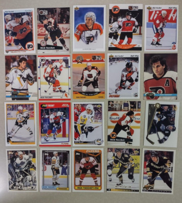 20 Card Lot of Different RICK TOCCHET NHL Flyers Must for Collector! FREE S&H!!