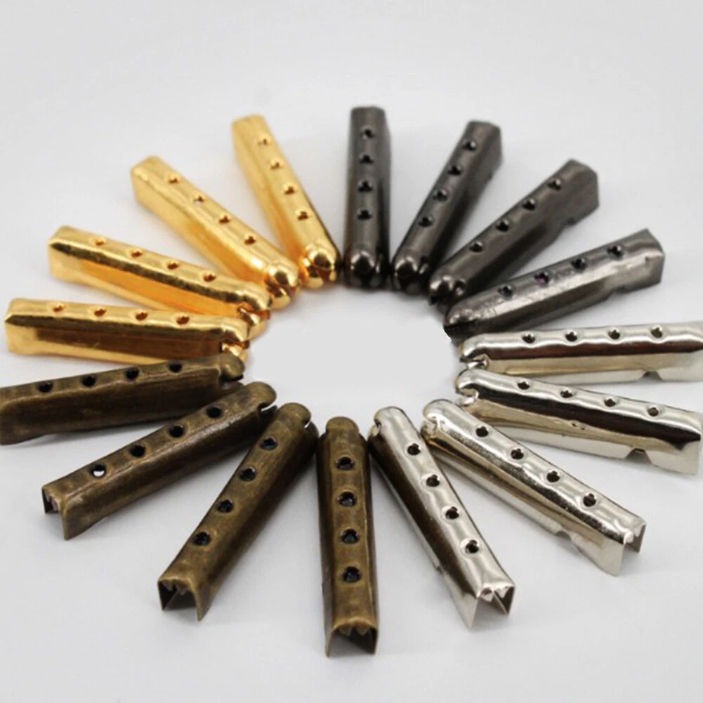 100Pcs Set Aglets DIY Shoelace Repair Shoe Lace Tip Replacement