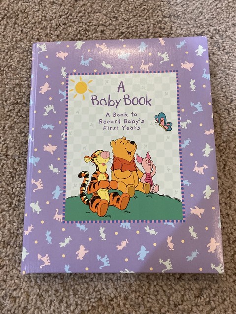 winnie the pooh baby book