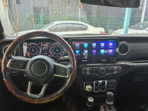 For Jeep Wrangler JL 18-2022 LCD Instrument Panel+Android Multimedia Navigation - Imagen 7 de 10
