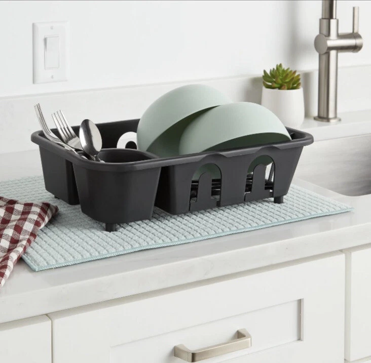 Angled dish drying rack sale