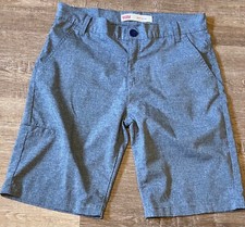 LEVI'S 511 Slim Gray Casual Chino Style Shorts Youth Boy's Size 18, 31 Waist