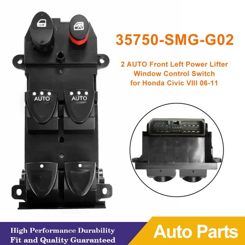 Für HONDA CIVIC VIII 2006-2011 Fensterheber Schalter Schalteinheit Links Side - Picture 3 of 14