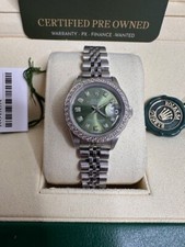 ROLEX  LADIES  26MM DATE STEEL BOX AND CERTIFICATES