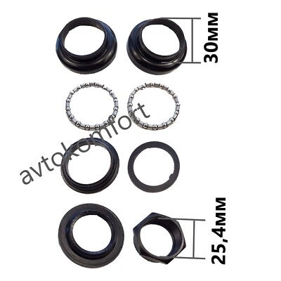 K Di Conversione Cuffia Design Bicicletta Da 1 1/8 "a 1" Telaio