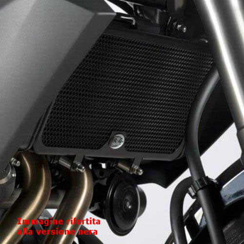Retina protezione radiatore c/logo, acciaio inox (coppia), Triumph