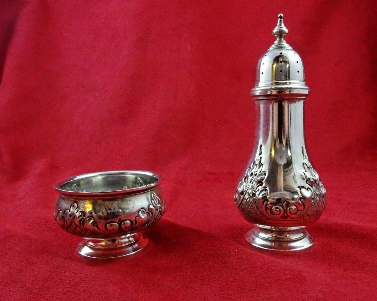 【銀製】1950s Fisher Sterling Silverソルト&ペッパー 銀製】1950s Fisher Sterling Silverソルト&ペッパー