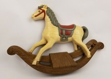 Vintage Rocking Horse 2885-D Burwood Products USA 1988 3-D Effect