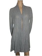 Ladies Women's Knitted Waterfall Cardigans Tops Sweaters Full Sleeves Plus Sizes