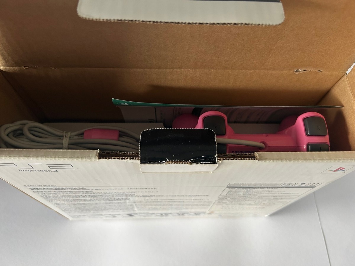 SONY PS2 SCPH-77000 PK Limited pink Matching Number SONY PS2 SCPH-77000 PK Limited pink Matching Number