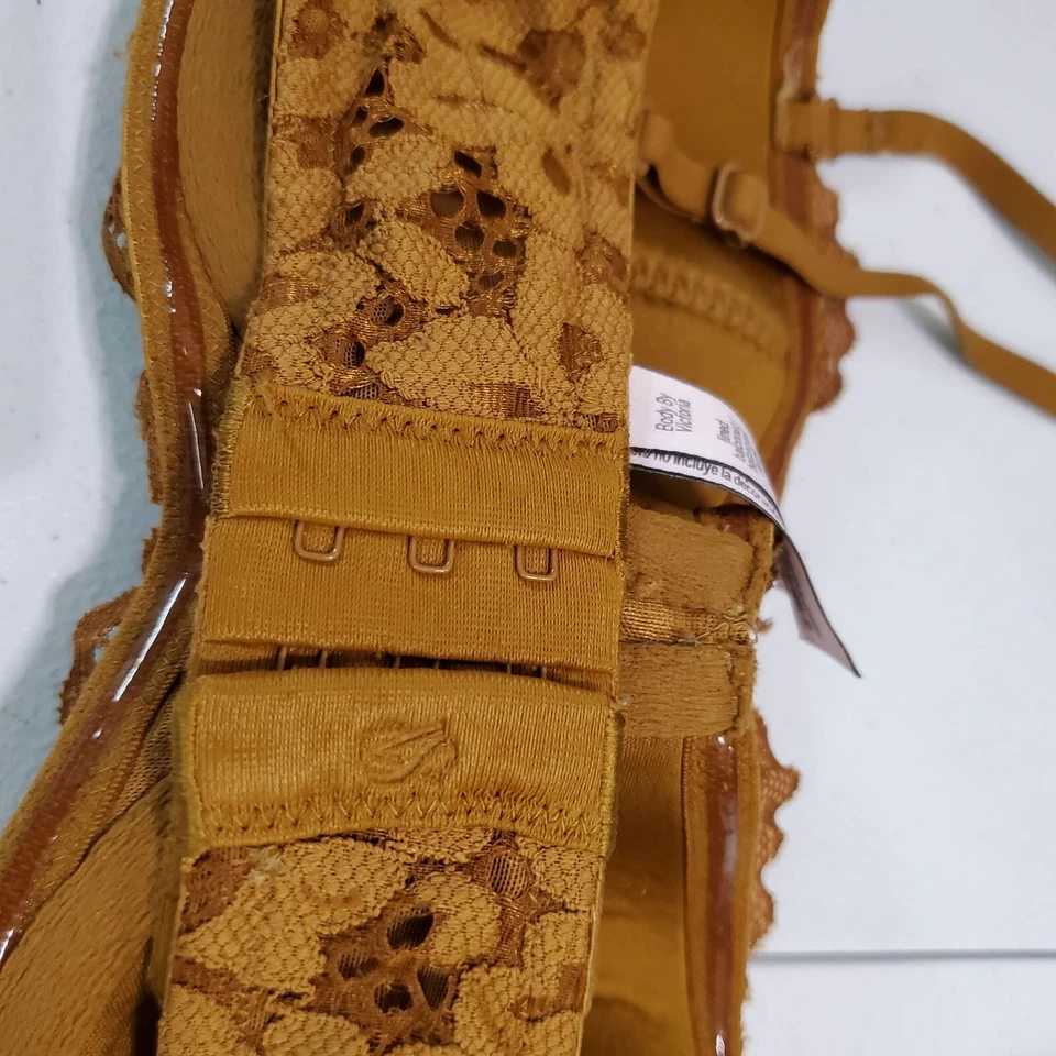 Sujetador Victoria Secret para mujer 34B marrón cuerpo forrado balconet con aros múltiples vías Foto 4 de 4
