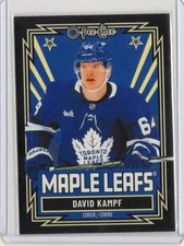 2025-26 O-Pee-Chee #480 David Kampf Retro Black Border #009/100 Leafs Fire Sale!
