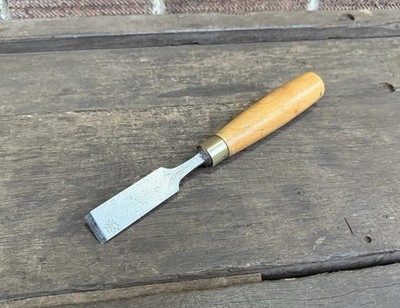 Vintage 1'' E Preston festerer Holzbeitel Schreiner Holzbearbeitung altes Werkzeug