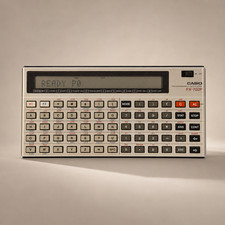 Vintage Casio FX-702P Programmable Scientific Calculator w/ Case Tested Working