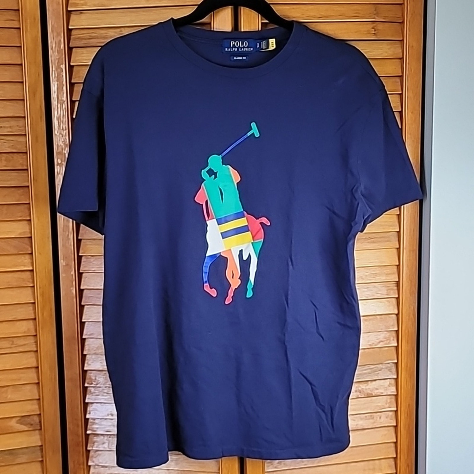 Polo Ralph Lauren Classic Fit Big Pony Jersey T Shirt Small
