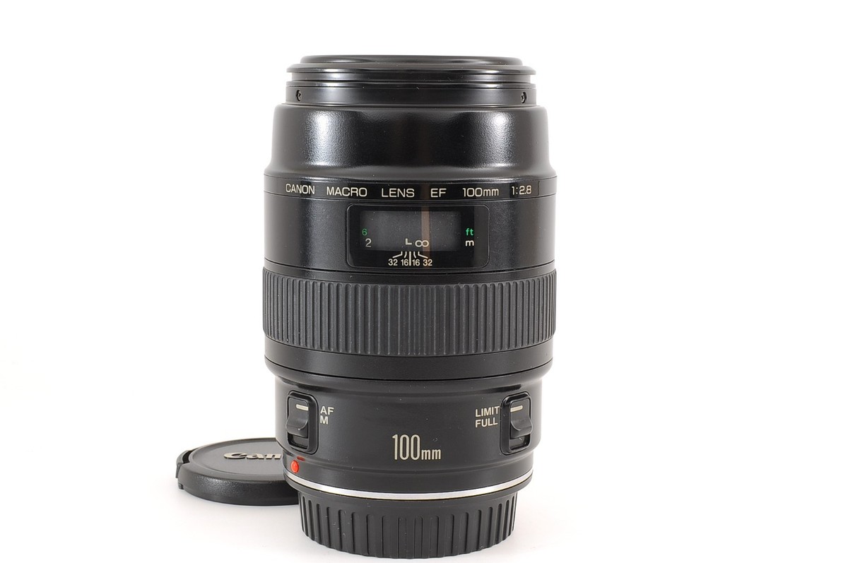 Canon EF 100mm F/2.8 Macro 1:1 Lens Tested Serviced Cap Japan #132