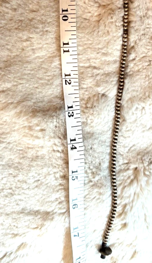 UNO de 50 Cuentas Tono Plata Collar Cuero Cordón Logo Dije 18" Foto 3 de 4