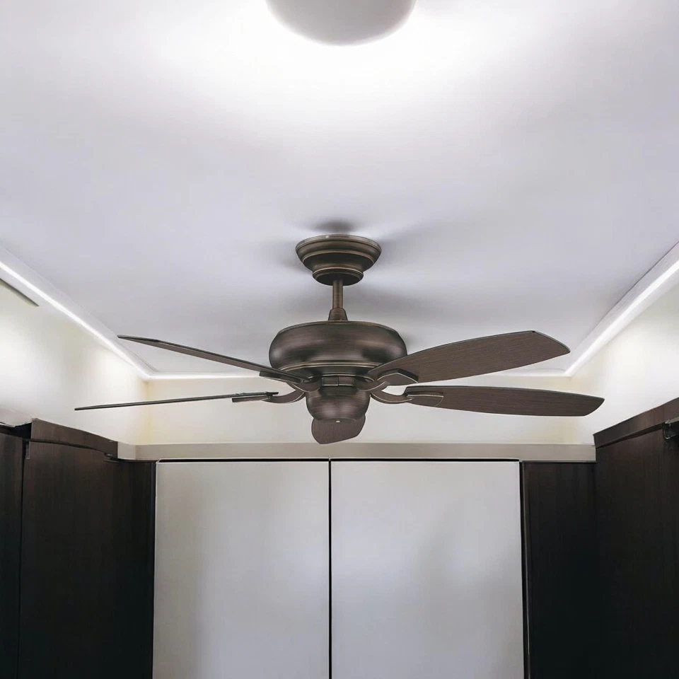 Concord Fans Contemporary 52" Roosevelt Oil Rubbed Bronze Ceiling Fan 52RS5ORB - Image 3 of 4