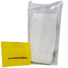 White Cotton/Stretch Spandex Tights With Elastic Waistband