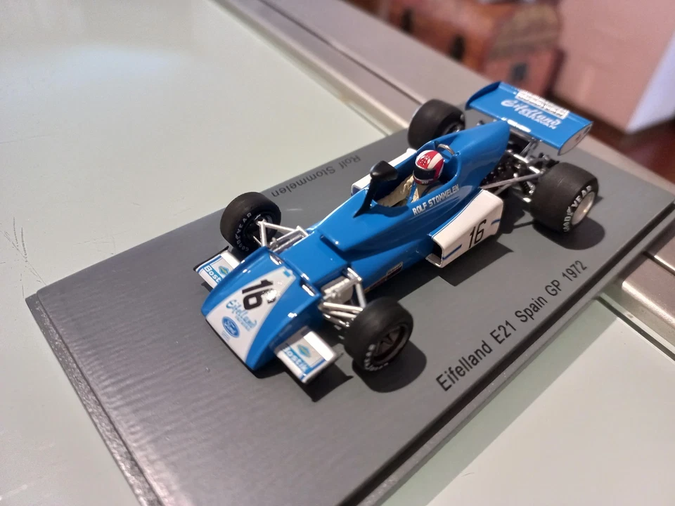 EIFELLAND E21 #16 Rolf Stommelen - GP SPAGNA 1972 - SPARK 1/43 Ref. S3384 - Immagine 3 di 4