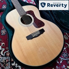 Guild F-1512E Westerly Collection 12-String Jumbo Acoustic-Electric Natural