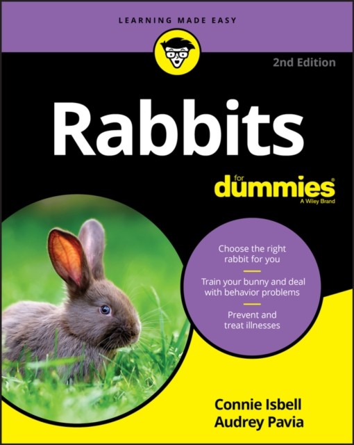 Rabbits For Dummies by Audrey Pavia PAPERBACK 9781119696780